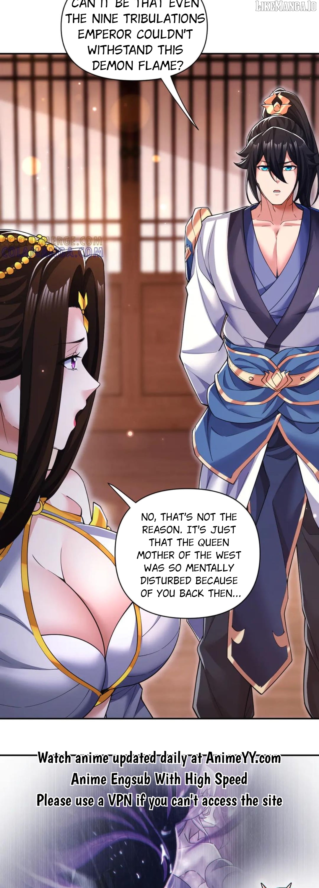 Invincible After Shocking My Empress Wife Chapter 90 - page 22